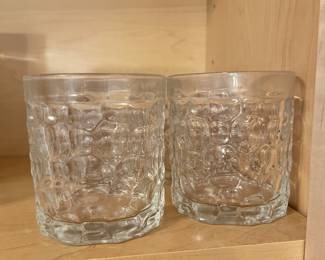 Set of 6 rock glasses,  was $7, NOW $5