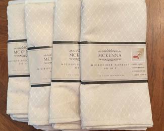 Set of 8 NEW McKenna Napkins, was $14, NOW $8