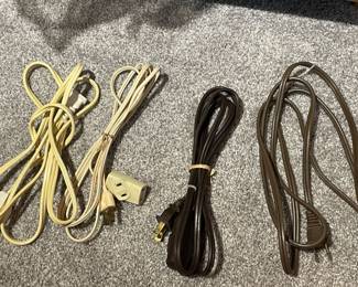 Extension  cords, $1 each