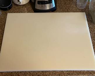 Large white cutting board,  was $5, NOW $4