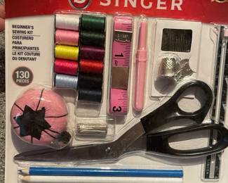 Singer sewing kit, $7