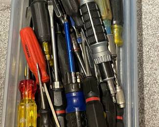 Assorted screwdrivers, was $3 each, NOW $2 each