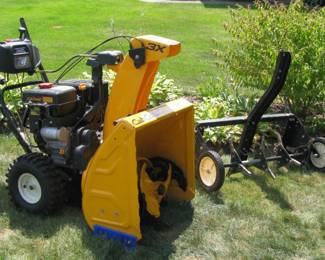 Snowblower and aerator