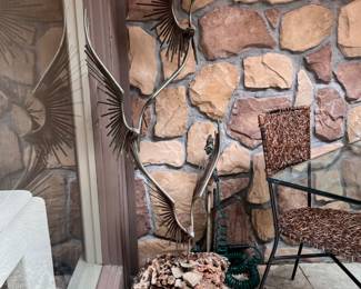 Curtis Jeré ‘Birds in Flight’ Welded Metal Sculpture..