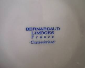 Bernardaud Limoges France "Chateaubriand" 