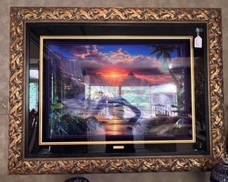 Hawaiian Scene by Christian R. Lassen.  Lassengraph Medium.