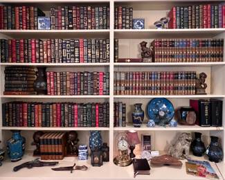 Franklin Mint and other Leather bound Books..