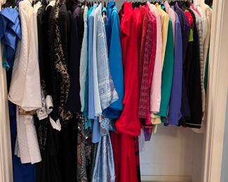 ~Women’s Clothing: A lovely woman’s closet full of a great finds and everyday staples.. Just in time for Winter- a GORGEOUS Vintage Full Length Sable Coat from Neiman Marcus! Other great Items with names like Diane Von Furstenberg, Rose Taft, Neiman Marcus, Halston, Johnny Was, St John Couture, Bob Mackie, Albert Nipon, Liz Claiborne, Philippe Marques, Mita, Basler, Eileen Fisher, Karen Scott, San Remo, Jennifer Roberts, Jack Bryan, Chico’s, Draper’s & Damon’s, Gump’s, Toula, Doncaster, Pendleton to Coldwater Creek.. (Size 16/18ish or L/XL).. Shoes from Stuart Weitzman, Cole Haan, Evan Picone to Keds.. (Size 11ish).. Some really great brand names to add to your own wardrobe!