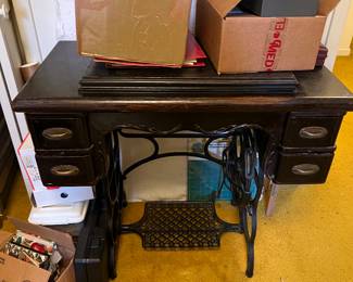 Antique sewing machine