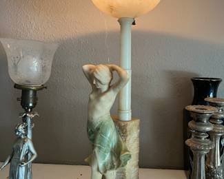 Alabaster lamp