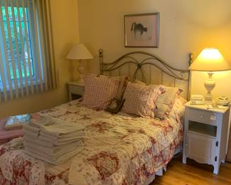 Primary Bedroom 
Sleep number bed Queen