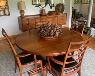 Dining Room 
Niels Koefoed for Hornslet Lis, Danish MCM set