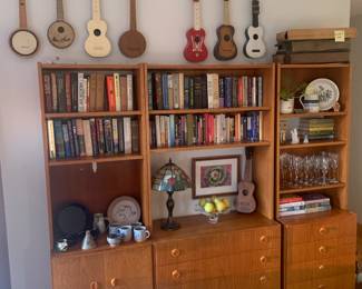 Dining Room 
MCM Bookcase Trio