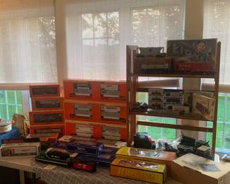Sunroom 
Lionel trains