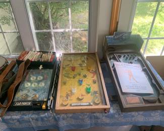 Sunroom 
Pinball games