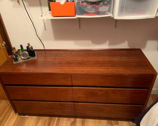 Primary Closet 
MCM long dresser by Dillingham Esprit