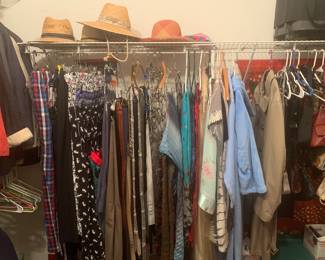 Primary Closet
Men’s & women’s clothing