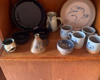 Dining Room 
Susan Ferrington pottery