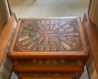 Living Room 
Tiled nesting tables