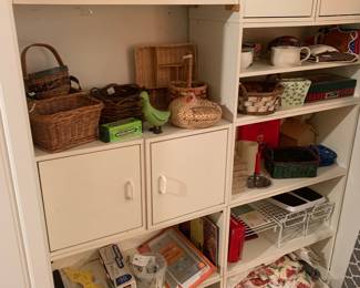 Laundry Room 
Baskets, misc.
