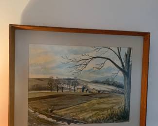 Dining Room 
Ralph Murray watercolor 