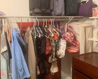 Primary Closet
Purses