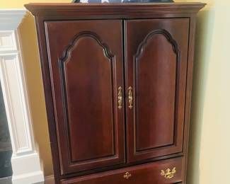 Cherry TV armoire