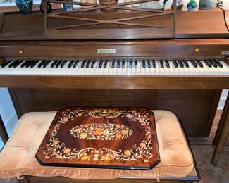 MCM Baldwin piano.  