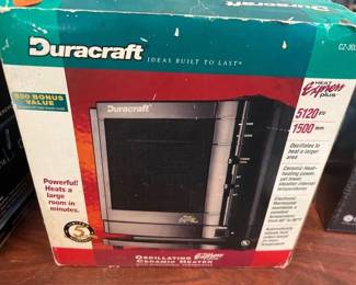 DURACRAFT OSCILLATING CERAMIC HEATER
