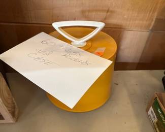 CASE OF VINTAGE 45 RPM RECORDS