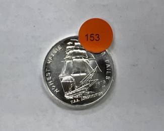 ONE TROY OUNCE SILVER COIN