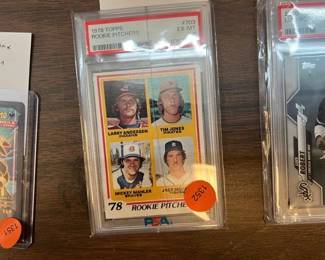 1978 TOPPS JACK MORRIS ROOKIE CARD