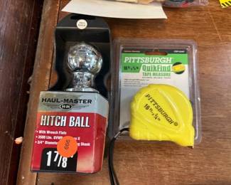 HITCH BALL TAPE MEASURE