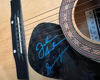 MERCURY GUITAR AUTOGRAPHED