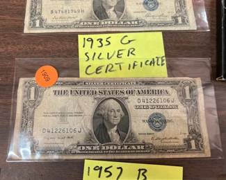 1935G SILVER CERTIFICATE