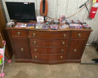 WOODEN DRESSER OR BUFFET