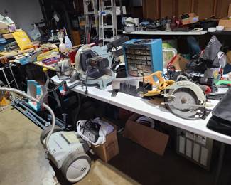 tools and supplies of all kind, many priced in bulk