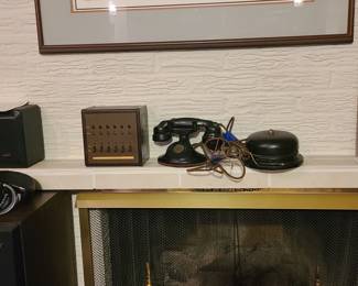 Vintage Bell System switchboard style phone system