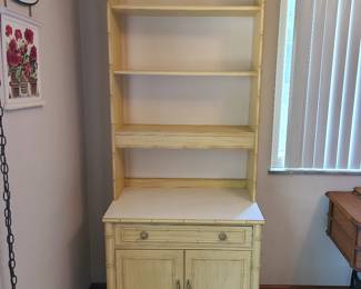 Thomasville Allegro Faux Bamboo hutch, night stand, headboard, mirror and dresser all priced individually, great condition.