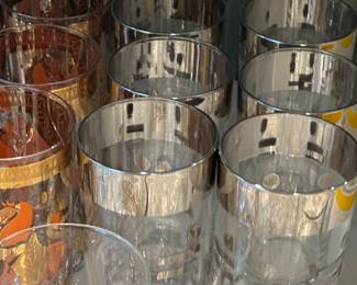 Some of the vintage glasses