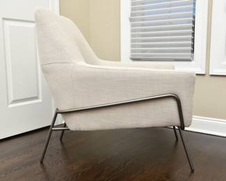 West Elm Lucas Wire Base Chair (2 Of 2) RETAIL $899