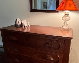 Four drawer Eastlake dresser 