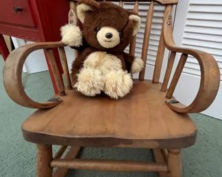 Child’s antique rocker 