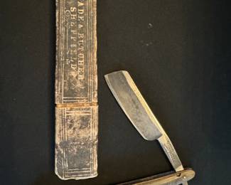 Wade and Butcher straight razor. Circa 1891
