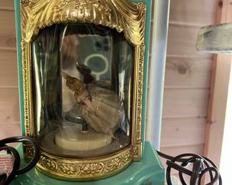 Vintage dancing clock