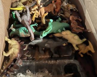 Vintage Dinosaur toys