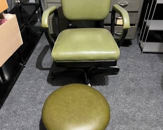 MCM office chair and stool