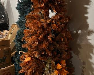 Vintage Christmas trees