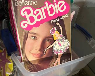 Brook Shields Barbie dress up kit