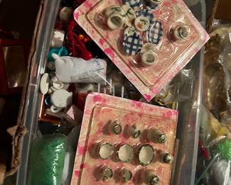 Vintage Doll house decoratives